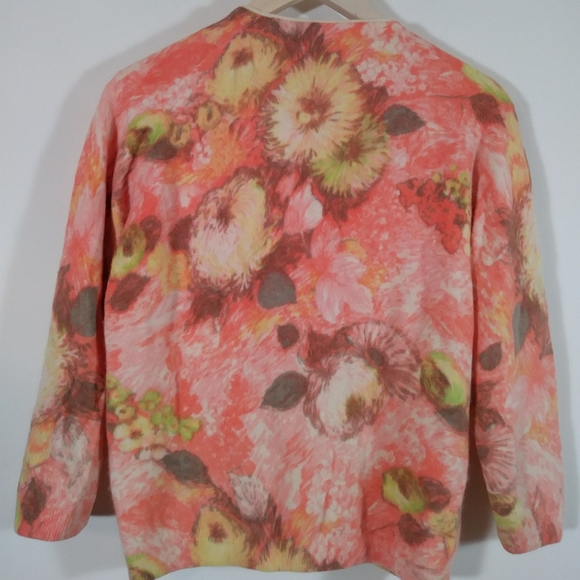 SOLD 🥰 Angora 50s cardigan french Hand sweater - Picture 5 of 7